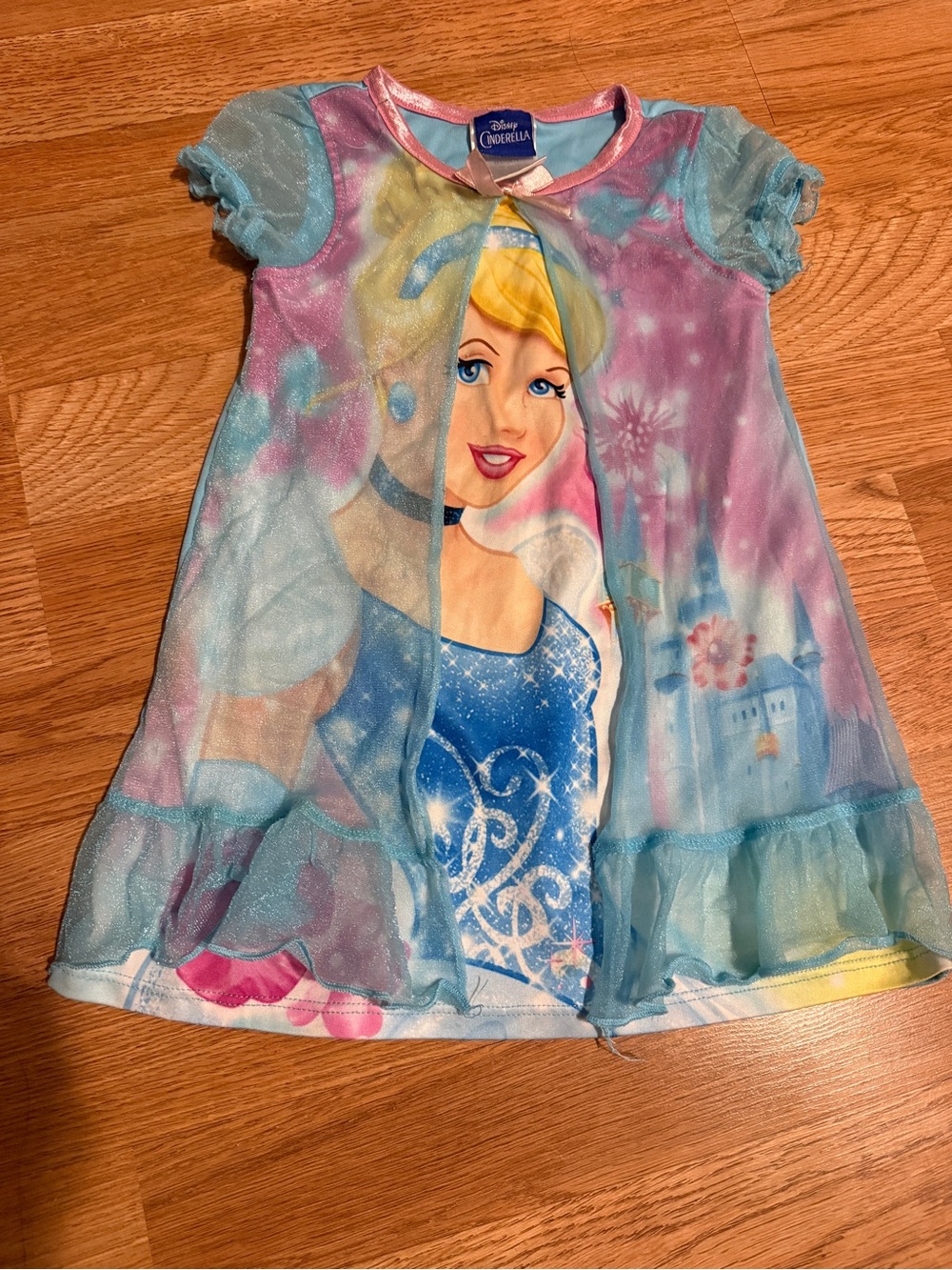 Y2K Disney Cinderella girls pj gown